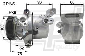 Automotive DA5006 - COMP.PCV DUSTER-SANDERO-CLIO 1.5D 16-