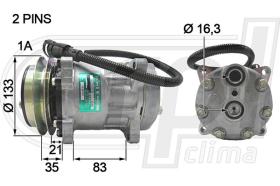 Automotive DF0002 - COMP.ORIGINAL OEM DAF 75-85-95 CF-XF