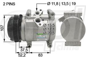 Automotive DW0024 - COMP.ORIGINAL OEM SPARK 1.0-1.2 10-