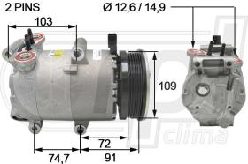 Automotive FD0042 - COMP.ORIGINAL OEM FOCUS-CMAX 1.4-1.6 04-