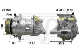 Automotive FD0060 - COMP.ORIGINAL OEM FD TRANSIT 2.2TDCI 11-