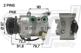 Automotive FD5024 - COMP.PCV FOCUS-FIESTA-T.CONNECT 98-04