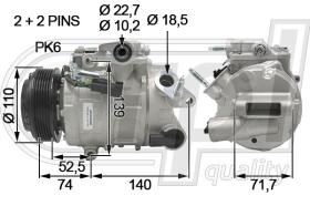 Automotive FD5098 - COMP.PCV EXPLORER V6 3.5-3.7 14-