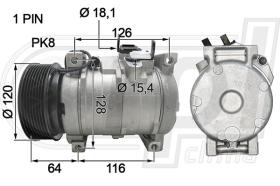 Automotive FN0010 - COMP.ORIGINAL OEM FENDT VARIO