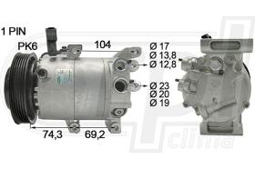 Automotive HY0070 - COMP.ORIGINAL OEM  HY I20 1.4 - 1.6 CX AUT