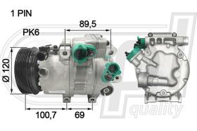 Automotive HY5034 - COMP.PCV SONATA-SANTA FE 2.0CRDI 06-