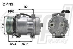 Automotive JC5005 - COMP.PCV JCB 3CX 12V