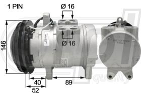 Automotive JD5005 - COMP.PCV JOHN DEERE 6E171