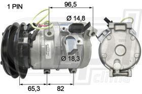 Automotive KM0002 - COMP.ORIGINAL OEM KOMATSU 10S15C 24V