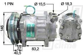 Automotive KO0004 - COMP.ORIGINAL OEM KOBELCO-KOMATSU 1A 24V