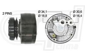 Automotive MB0009 - COMP.ORIGINAL OEM W123 240D-300D 76-85