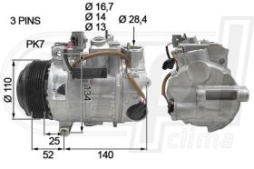 Automotive MB0086 - COMP.ORIGINAL OEM W204-207-212-C218 350CDI 14-