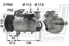 Automotive MB5101 - COMP.PCV W176 A-GLA-CLA 2.0 PK5