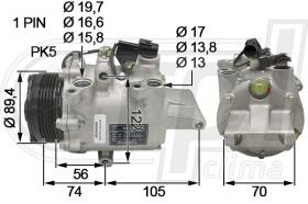 Automotive MI0036 - COMP.ORIGINAL OEM MI COLT 1.1-1.3 09- PK5