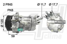 Automotive OP0032 - COMP.ORIGINAL OEM CROMA 1.9JTD/VECTRA 1.9CDTI