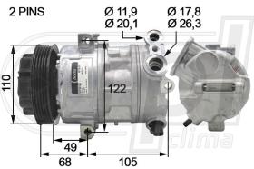 Automotive OP0075 - COMP.ORIGINAL OEM CORSA E 1.0 14-