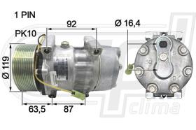 Automotive RE0064 - COMP.ORIGINAL OEM MIDLUM-PREMIUM II-FL II 06-