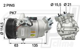 Automotive RE0072 - COMP.ORIGINAL OEM QASHQAI-XTRAL-SCENIC 2.0DCI