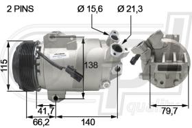 Automotive RE5092 - COMP.PCV KOLEOS-XTRAIL 2.0DCI