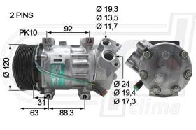 Automotive SC0009 - COMP.ORIGINAL OEM SCANIA R560 V8 16-