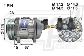 Automotive SD0547 - COMP.ORIGINAL OEM SD5L09 2A V-O 12V 404