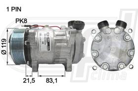 Automotive SD0734 - COMP.ORIGINAL OEM SD7H15 PK8 V-R 12V