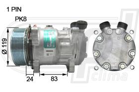 Automotive SD0753 - COMP.ORIGINAL OEM SD7H15 PK8 ESP V-R 12V