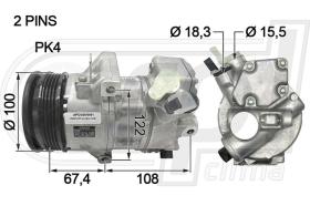 Automotive SM0001 - COMP.ORIGINAL OEM SMART FORFOUR PK4