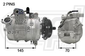 Automotive VW0022 - COMP.ORIGINAL OEM TRANSP.T5-TOUAREG 2.5TDI