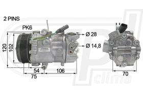 Automotive VW0036 - COMP.ORIGINAL OEM MII-CITIGO-UP 11- SD