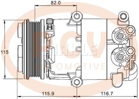 · ACP1332000P - COMP.MAHLE NEW P/FORD