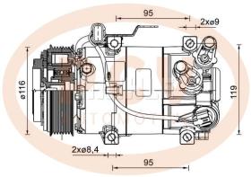 · ACP1460000P - COMP.MAHLE NEW P/KIA/HYUNDAI