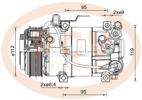 · ACP1462000P - COMP.MAHLE NEW P/KIA/HYUNDAI