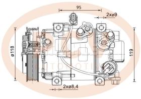 · ACP1466000P - COMP.MAHLE NEW P/KIA/HYUNDAI